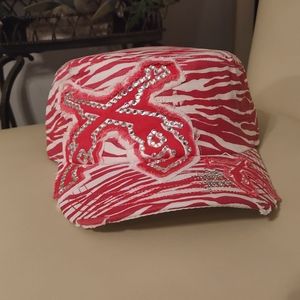 Tiger striped cadet hat